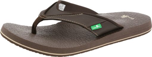 Sanuk Men's Beer Cozy 8 Brown