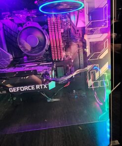 Relper-Lineso 6 Pack 90 Degree Right-Angle SATA III Cable 6.0 Gbps with Locking Latch 18Inch (6X Sata Cable Blue) 25 71HWCsEAm2L