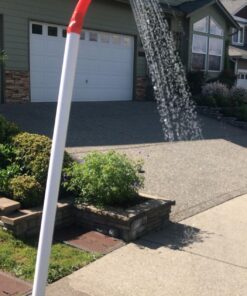 Ivation Portable Outdoor Shower, Battery Powered - Compact Handheld Rechargeable Camping Showerhead - Pumps Water from Bucket Into Steady, Gentle Shower Stream 41 71HXHyEeL