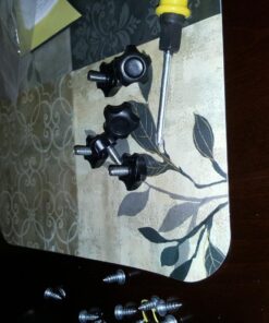 SPACECARE Mobile Roller with 4 Locking Wheels - Adjustable Furniture Dolly Washing Machine Stand Refrigerator Base Moving Cart Off White 43 71HXMrYx5ZL