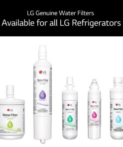 LG LT600P - 6 Month / 300 Gallon Capacity Replacement Refrigerator Water Filter (NSF42 and NSF53 5231JA2006A, 5231JA2006B, 5231JA2006F, or 5231JA2006F , White 33 71HXRhMAdL
