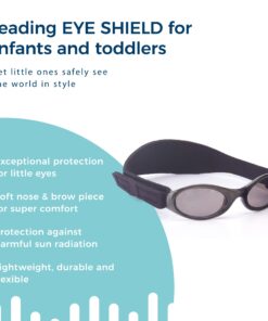 Baby Banz Sunglasses Infant Sun Protection – Ages 0-2 Years – The Best Sunglasses for Babies & Toddlers Midnight Black 24 71HXWVafgtL 4
