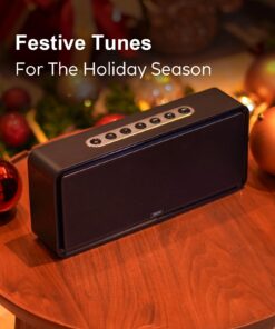 DOSS SoundBox XL Bluetooth Speaker with Subwoofer, 32W Loud Sound with Booming Bass, Dual DSP Technologies, 10H Playtime, USB-C, TWS, 2.1 Sound Channel Home Speaker for Indoor, and Office-Upgraded Black 31 71HY1Ca3FLL