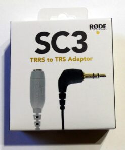 Rode SC3 3.5mm TRRS to TRS Cable Adaptor for smartLav Microphone 18 71HY3niKl1L