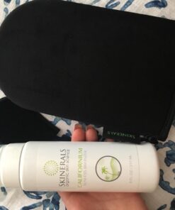 Skinerals Double-Sided Ultra Soft Applicator Mitt, Soft Self Tanning Mitt for a Perfect Finish, with Exfoliator Glove and Face Mitt for a Smooth and Even Self Tan, Ultimate Mitt for Self Tanner, 3 ct Mitt Set Only 28 71HZtFxbnL