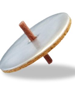 Round Floating Wicks - 50 Count (Approx.), Large Cotton Wicks and Cork Disc Holders for Oil Cups - Bonus Wick Removal Tweezers - by Ner Mitzvah 1 15 71HbZnYpHIL