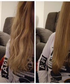 Hair Straightener Brush, TYMO Ring Hair Straightener Comb Straightening Brush for Women with 5 Temps 20s Fast Heating & Dual Voltage Black 43 71HdaaP54zL