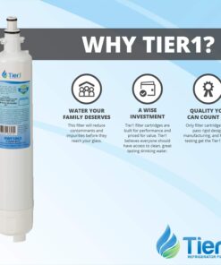Tier1 RPWF Refrigerator Water Filter 3-pk | Replacement for GE RPWF (NOT RPWFE), WSG-4, MPF15350, DWF-36, R-3600, OPFG3-RF300, RWF3600A, WD-RPWF, WF277, Fridge Filter 14 71Hf8LZnwoL