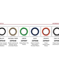 Oreck Commercial Orange Tile & Resilient Floor Scrub Brush for Orbiter Floor Machine ORB550MC, Clean Heavy-Duty Floors, 12 Inch Diameter 0.028 Inch Crimped Polypropelene Bristles, 237047, Orange Orbiter Brush 26 71HfDWvCrGS 2