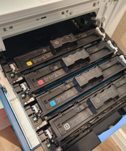 HP Color Laserjet Pro MFP 4301Fdw Wireless All-in-One Printer, Scan, Copy, Fax, Mobile Print, Best for Small Teams (4Ra82f) New version 79 71HfgVhjGtL