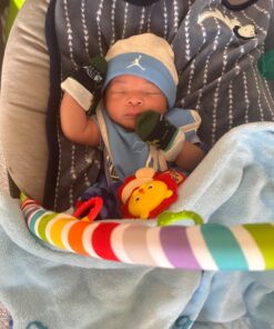 Fisher-Price Baby Playmat Deluxe Kick & Play Piano Gym & Maracas with Smart Stages Learning Content,5 Linkable Toys & 2 Soft Rattles (Amazon Exclusive) Kick N Play Green + Maracas 50 71Hfgfp9wPL