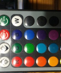 Kobra LED Color Changing Light Bulb with Remote Control - 16 Different Color Choices Smooth, Fade, Flash or Strobe Mode - Smart Remote Lightbulb - RGB & Multi Colored 2 Count (Pack of 1) 47 71HgqFghkIL