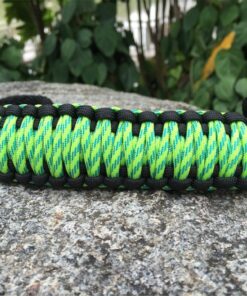 MOCE Handmade Paracord Handle for Yeti/Rtic/Ozark Trail Rambler 30 Oz Tumbler. Green/Black 15 71Hij7lHoDL