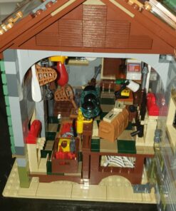 LEGO Ideas Old Fishing Store (21310) - Building Toy and Popular Gift for Fans of LEGO Sets and The Outdoors (2049 Pieces) 74 71HimnnKK5L