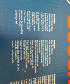 BOSCH 1617EVSPK Wood 12 Amp Router Tool Combo Kit - 2.25 Horsepower Plunge Router & Fixed Base with a Variable Speed 50 71Hj317dpML 1