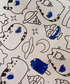 Pusheen Coloring Book (A Pusheen Book) 57 71HlS7uINIL