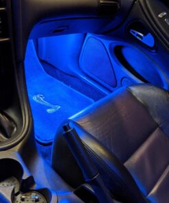 PryEU Blue (465-475nm) LED Strip Lights 12V Waterproof for Auto Car Truck Boat Motorcycle Interior Lighting 12'' 30CM 2835 SMD UL Listed Pack of 4 26 71HllI5BCnL