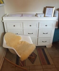 Modway Mid-Century Modern Molded Plastic Kid's Size Lounge Chair Rocker in White 31 71Hm65A3e0L