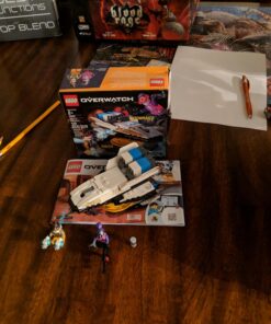 LEGO Overwatch Tracer & Widowmaker 75970 Building Kit (129 Pieces) (Discontinued by Manufacturer) 26 71HmV4xVIhL