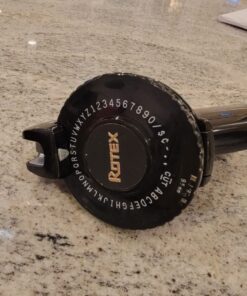 DYMO 3D Plastic Embossing Labels for Embossing Label Makers, White Print on Black, 3/8'' x 9.8', 3-roll Pack (1741670) Assorted Embossing Labels Tape 37 71HmaWEeAtL