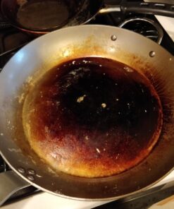 de Buyer MINERAL B Carbon Steel Fry Pan - 14” - Ideal for Searing, Sauteing & Reheating - Naturally Nonstick - Made in France 14" 23 71HmsJ1jHZL