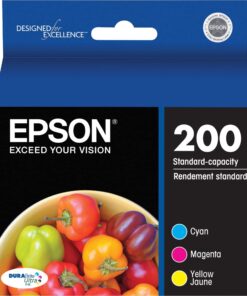 EPSON 200 DURABrite Ultra Ink Standard Capacity Color Combo Pack (T200520-S) Works with WorkForce WF-2520, WF-2530, WF-2540, Expression XP-200, XP-300, XP-310, XP-400, XP-410 Standard Packaging 7 71HnfLIAVRL