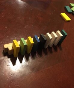 Click N' Play 300-Piece Wooden Dominoes Set for Adults&Kids | Bulk Dominos Set, Toy Train Domino, Tile&Board Games, Domino Set Game | Domino Racks, Sets, Building, Rally | Family Game, Party Favor Box 27 71Hnw8qnWDL