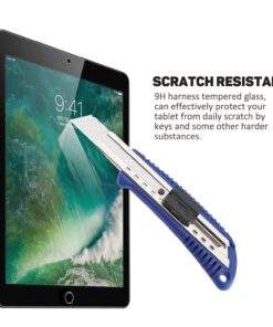 SEVROK 2-Pack Tempered Glass Screen Protector for iPad (9.7-Inch,2018/2017 Model,6th/5th Generation),iPad Air 1, iPad Air 2, iPad Pro 9.7-Inch, Apple Pencil Compatible, Case Friendly 21 71HoIQhCbbL