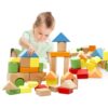 Lewo Large Wooden Blocks Construction Building Toys Set Stacking Bricks Board Games 32 Pieces 13 71Hoj8GfYGL