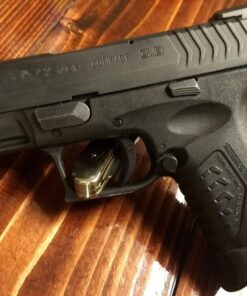 Truglo TFO Tritium & Fiber-Optic Handgun Sight Snag-Resistant Glowing Front & Rear Night Sights, Compatible with Springfield Armory XD Series Yellow Rear Sight 35 71How5ty NL