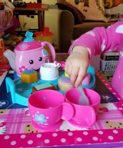 Fisher-Price Laugh & Learn Toddler Learning Toy Sweet Manners Tea Set With Smart Stages For Pretend Play Ages 18+ Months Standard Packaging 27 71Hp37Wsp2L