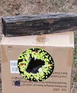 Splatterburst Targets - 8 inch Stick & Splatter Self Adhesive Shooting Targets - Gun - Rifle - Pistol - Airsoft - BB Gun - Pellet Gun - Air Rifle - Made in USA 25 pack 39 71HpxlvESYL 1