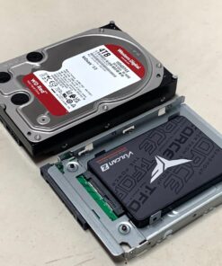 DSLRKIT 2.5" SSD to 3.5" SATA Hard Disk Drive HDD Adapter Caddy Tray CAGE Hot Swap Plug 60 71Hq7EcBYL