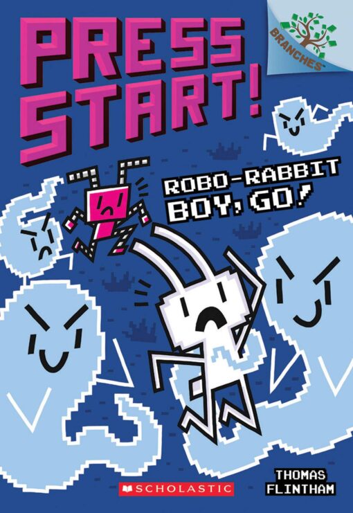 Robo-Rabbit Boy, Go!: A Branches Book (Press Start! #7) (7)