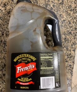 French's Worcestershire Sauce, 1 gal - One Gallon Container of Gluten-Free Worcestershire Sauce, Perfect as Meat Tenderizer, Marinades, Sauces and More 22 71HqbJmBnL