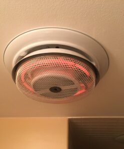 Broan-NuTone 157 Low-Profile Fan-Forced Ceiling Heater, Enclosed Sheath Element for Bathroom, Kitchen, and Home, Standard, Satin Aluminum 36 71Hr6AhZPfL