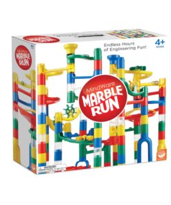 Marble Run: 123 Piece Set (103 Durable Pieces and 20 Marbles) Exclusively at MINDWARE! 23 71HrPzbgQsL