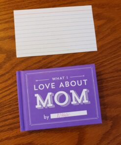 Knock Knock What I Love about Mom Fill in the Love Book Fill-in-the-Blank Gift Journal, 4.5 x 3.25-inches 41 71HrcnhOwJL