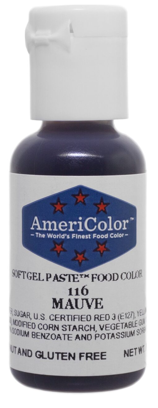 Americolor Gel Color, 3/4-Ounce, Mauve