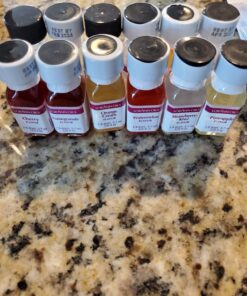 LorAnn SS Pack #2 of 12 Fruity & more Flavors in 1 dram bottles (.0125 fl oz - 3.7ml) bottles Variety 0.125 Fl Oz (Pack of 12) 25 71HsMhPUAzL 2