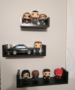 EWEI'S HomeWares Ewei ' S Homewares Floating U Shelves Whc 1004 Cd WHC1004CD-ES, 17 in x 4 in x 4 in, Espresso Finish 32 71HtP6bzzmL