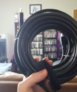 AURUM CABLES 4K HDMI Cable 50ft Long, 4K@60Hz High Speed HDMI Cord with Ethernet, Supports UHD Resolution, ARC, 3D, CL3 Certified - Compatible with HDTV, PC, Laptop, PS3, Xbox, Blu-ray 1 Pack 50 Feet 23 71HvDAw5xYL