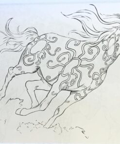 Alternative view of The Magical World Of Horses: Adult Coloring Book
