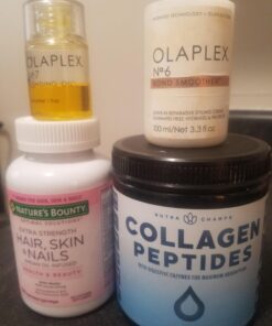 Collagen Peptides Powder - Enhanced Absorption, Double Hydrolyzed, Grass Fed, Keto Protein Powder with Vitamin C - Premium Supplement for Hair Growth, Skin, Nails, Joints & Bones, Unflavored 39 71HwEdjoVVL 1