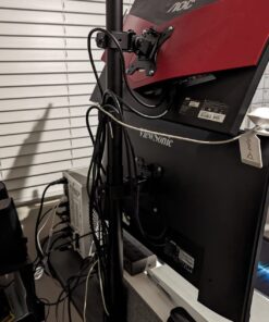 VIVO Dual LCD Monitor Desk Mount Stand Heavy Duty Stacked, Holds Vertical 2 Screens up to 32" (STAND-V002T) Black 35 71HwP1khpVL