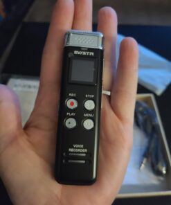 64GB Digital Voice Recorder Voice Activated Recorder with Playback - Upgraded Tape Recorder for Lectures, Meetings, Interviews, Audio Recorder USB Charge, MP3 37 71Hy9pKwuYL