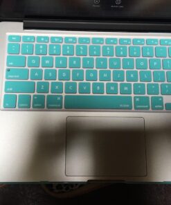 RUBAN for Old MacBook Pro Retina 13 inch (A1502 & A1425 Models) 2015 2014 2013 2012 Release,Plastic Hard Shell Case & Keyboard Cover, Turquoise 59 71Hz2MEVlL