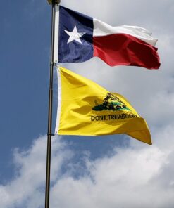 Texas Flag with a Bonus Car Sticker - Embroidered Star, Tough, Long Lasting Nylon Built for Outdoor Use, UV Protected and Sewn Using Quadruple Lock Stitching on Fly End 4x6 ft 22 71HzOVXUz4L