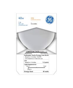 GE 12979 Incandescent G25, 6 Count (Pack of 1), Soft White, 6 Bulb 11 71HzVjIVP0L