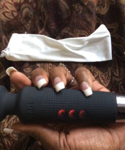 Shibari Mini Halo Vibrator, Wand Massager Vibe, Cordless, Quiet, High Power & Waterproof, Vibration Clitoris Stimulation, Adult Sex Toys, Personal Vibrator for Women, Sex Vibrators (Black) Black 26 71Hzg0zcEL